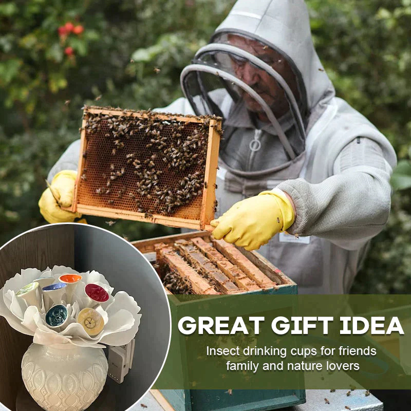Bee Insect Drinking Cup- UV Resistant Windproof
