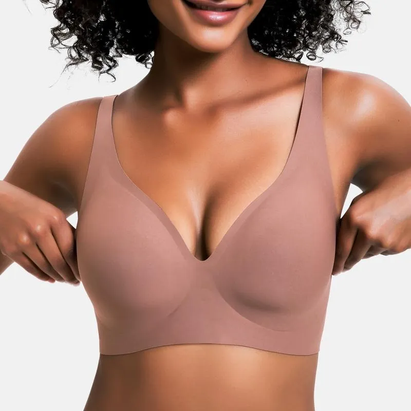 Women's comfortable wireless bra