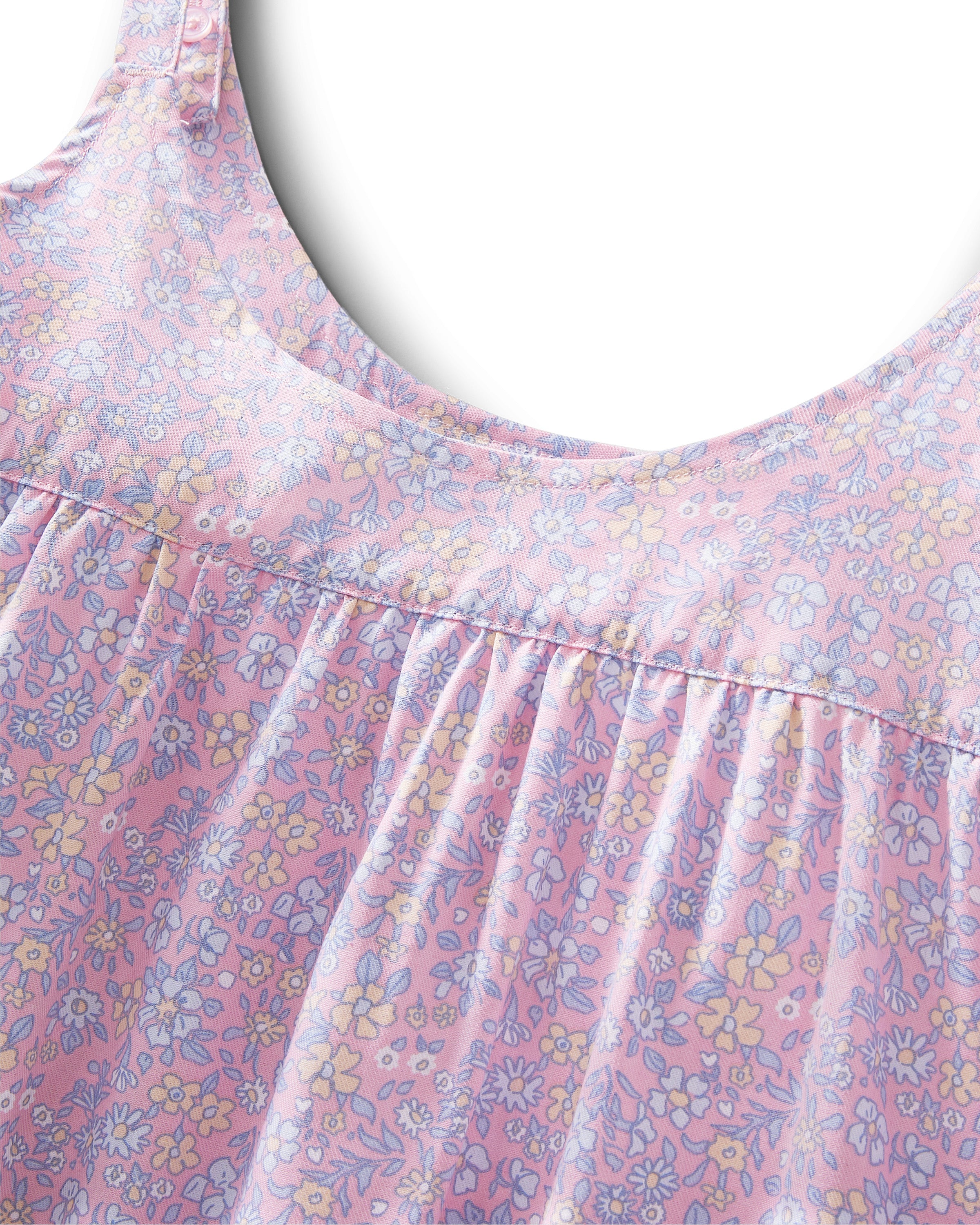 Women's Twill Chloé Nightgown in Fleur Blush