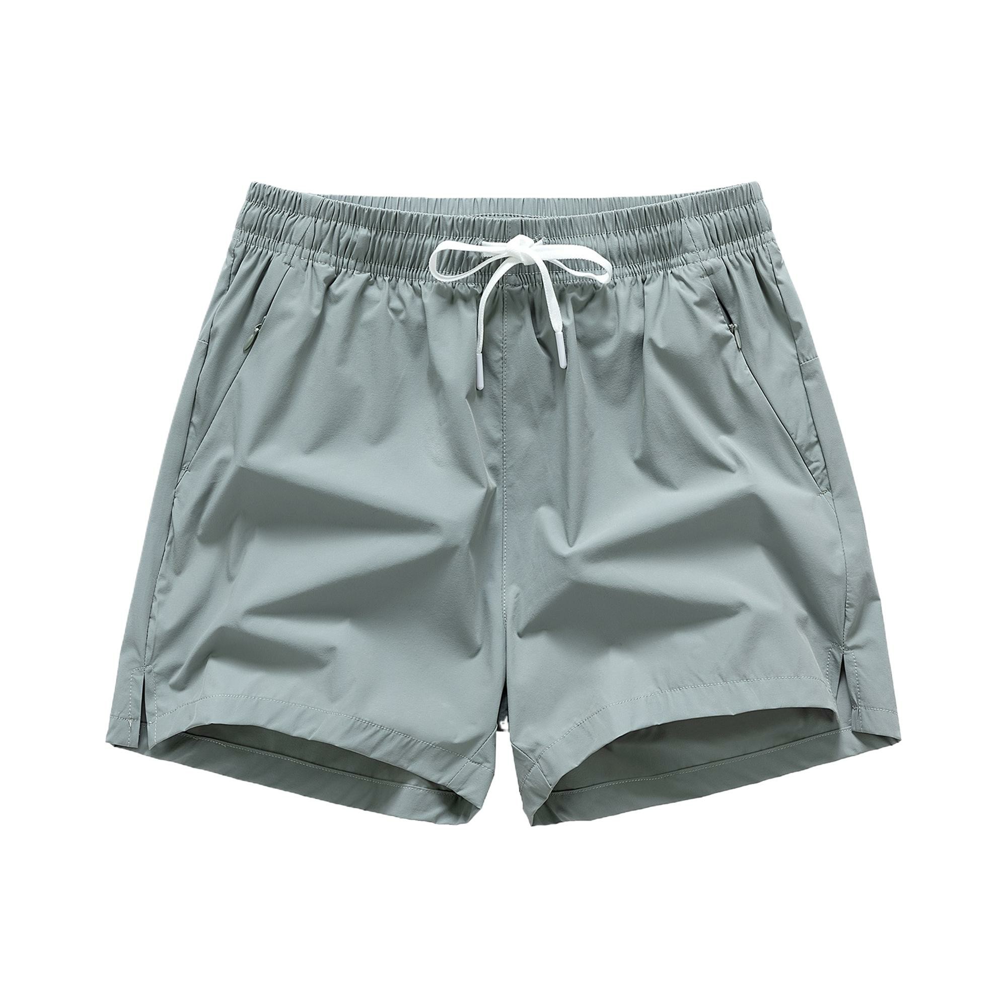 Men's 7-Pack Quick Dry Beach Shorts – Lightweight Breathable Swim Trunks with Pockets & Elastic Drawstring Waist