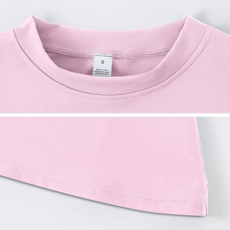 Women's Solid Round Neck Sports Tee (Less than $3 each!)