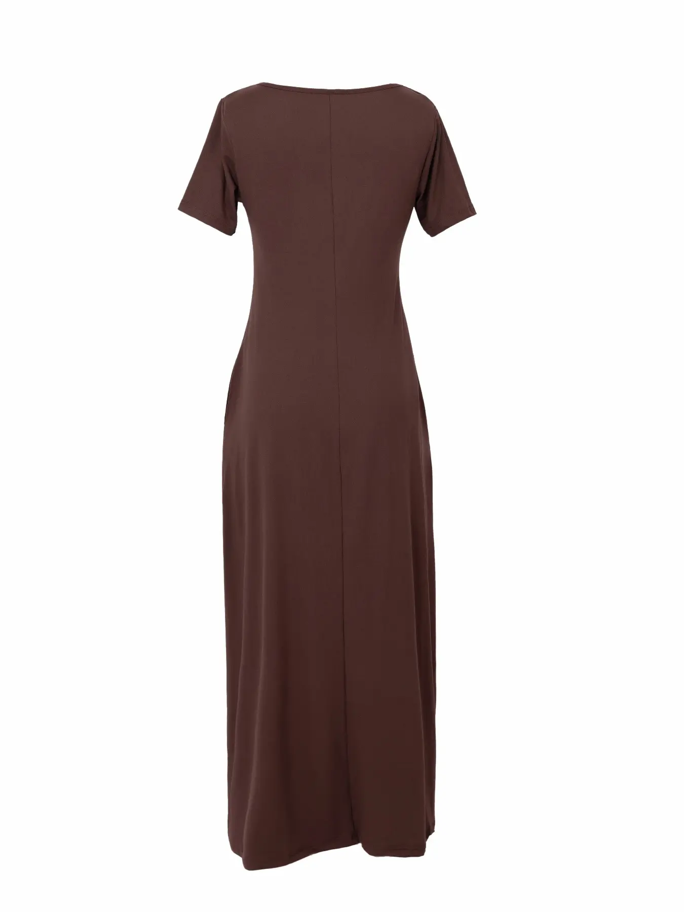 🔥Only $4.8 Each/Women's Long Fitted Large Round Neck Dress, Casual Home Sleepwear