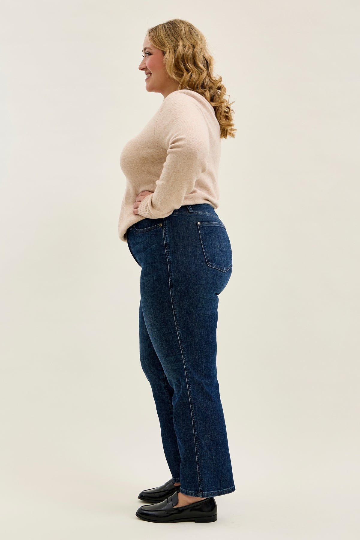 Kimberly Classic Straight Jean (Petite) - PLUS