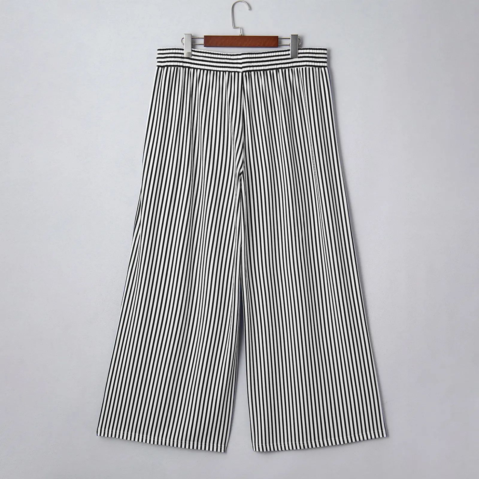 🔥LAST DAY SALE 90% OFF💕Striped Wide-Leg Palazzo Pants