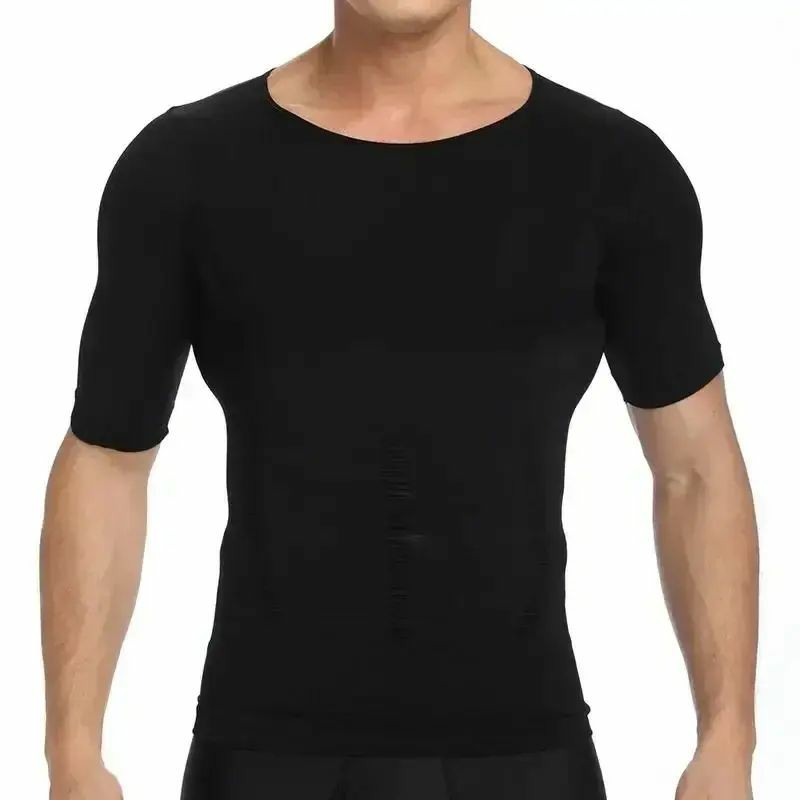Menswear Body Shaper Shapewear Moderate Compression Tank Top （Free Gift-Polo Shirt）