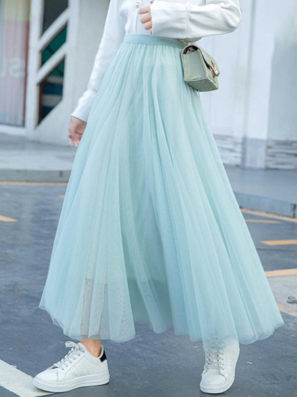 A-Line Skirt Midi Skirt