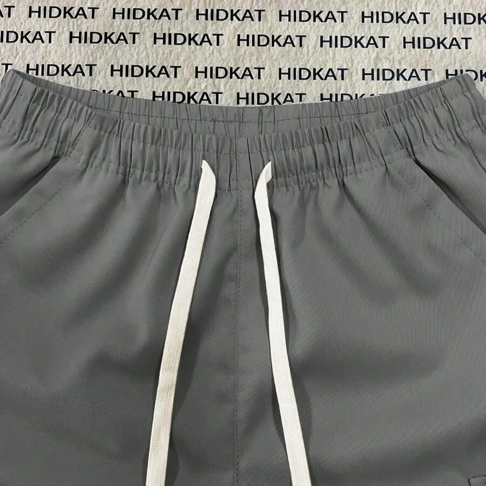 Men's Casual Cargo Calf Shorts