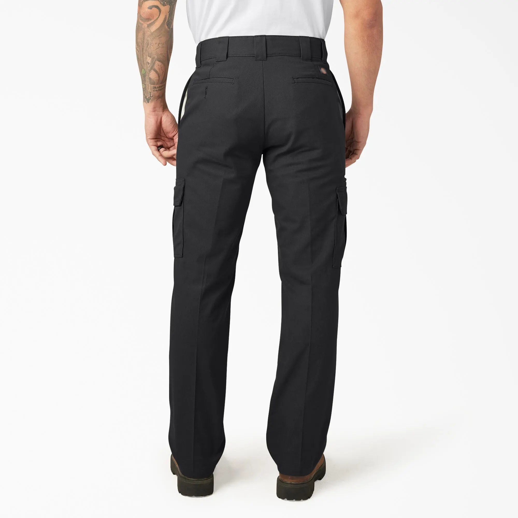 Men's FLEX Regular Fit Cargo Pants – Straight Leg, Expandable Pockets, Work & Casual