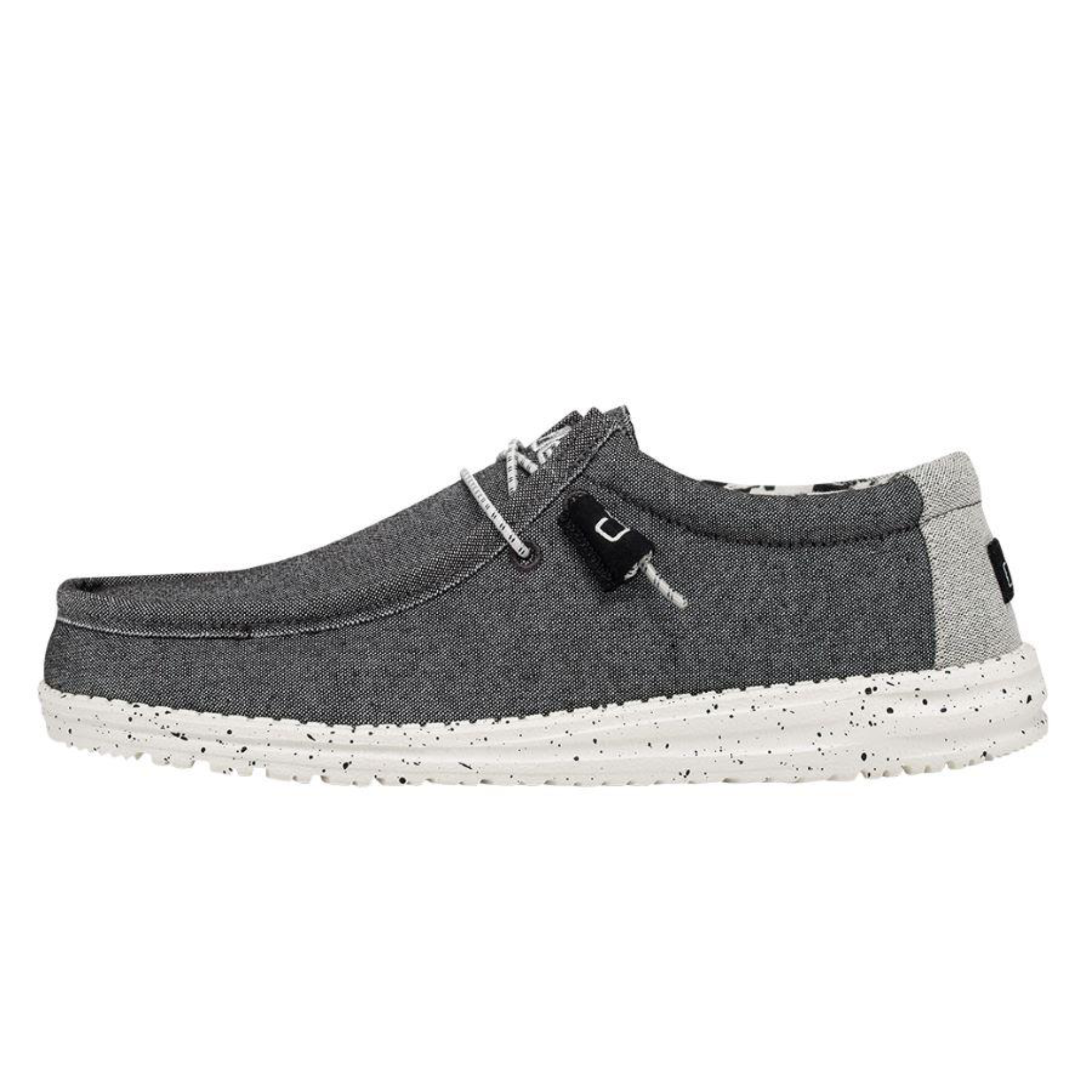 DUDE WALLY STRETCH OPAL BLACK - 400221HX