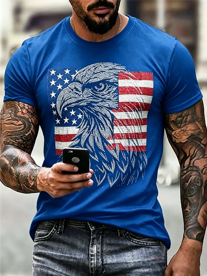Men's 250th Anniversary Animal Print T-Shirt