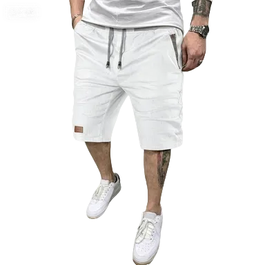 Men’s striped loose shorts