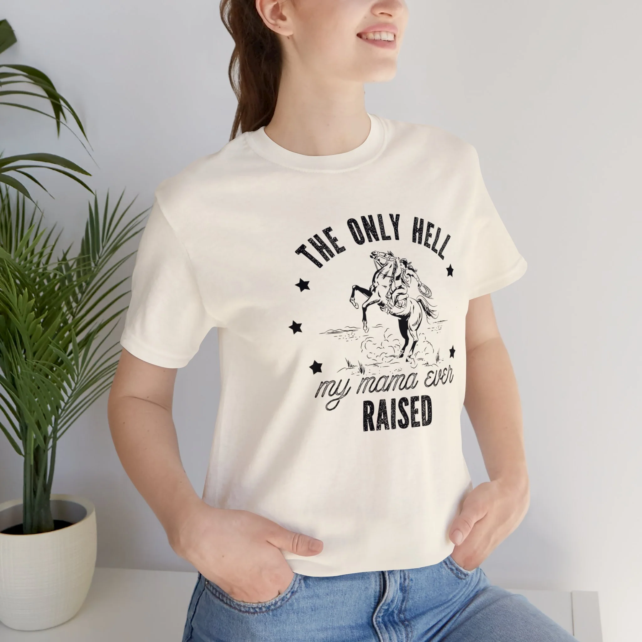 Mama Raised Hell Bella Canvas Unisex Jersey Tank