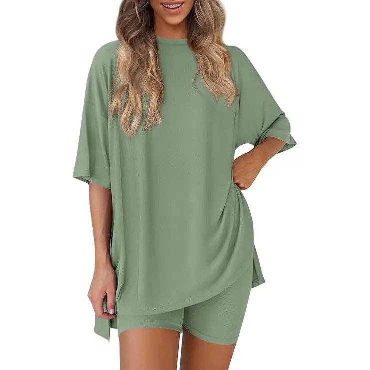 Crewneck Two-Piece Set For Women