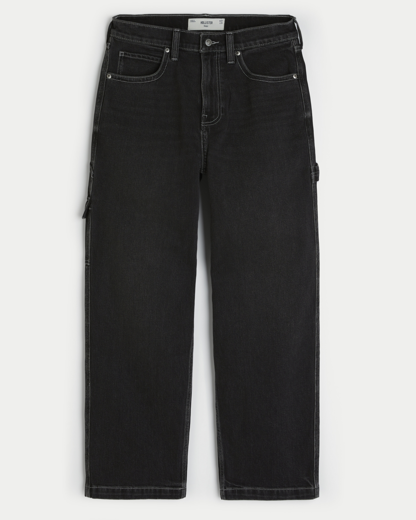 Grey Baggy Jeans