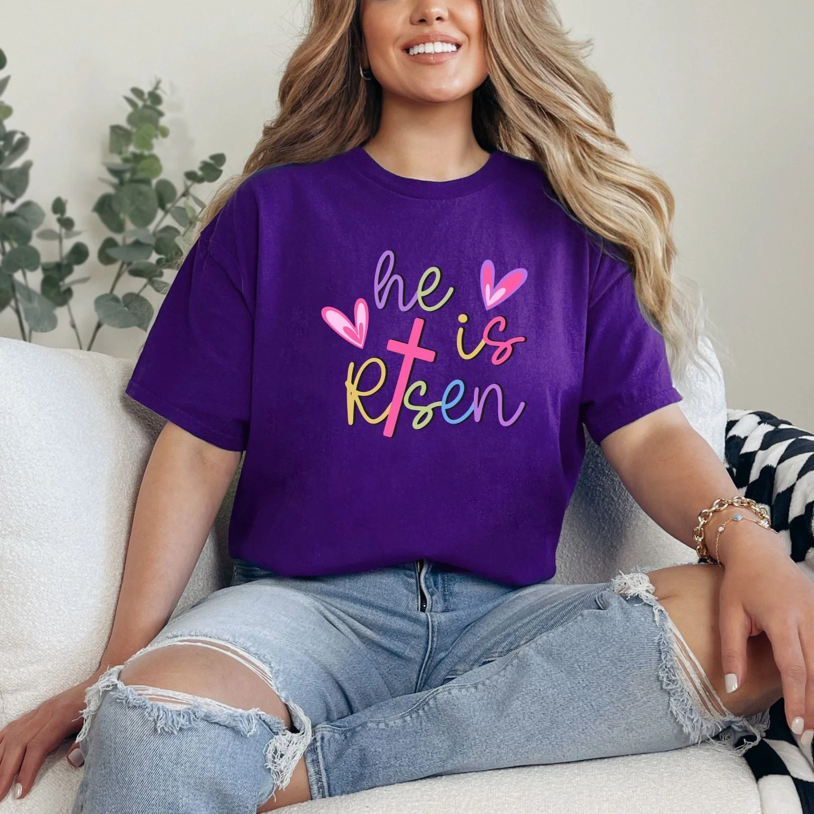 He Is Graphic Tee