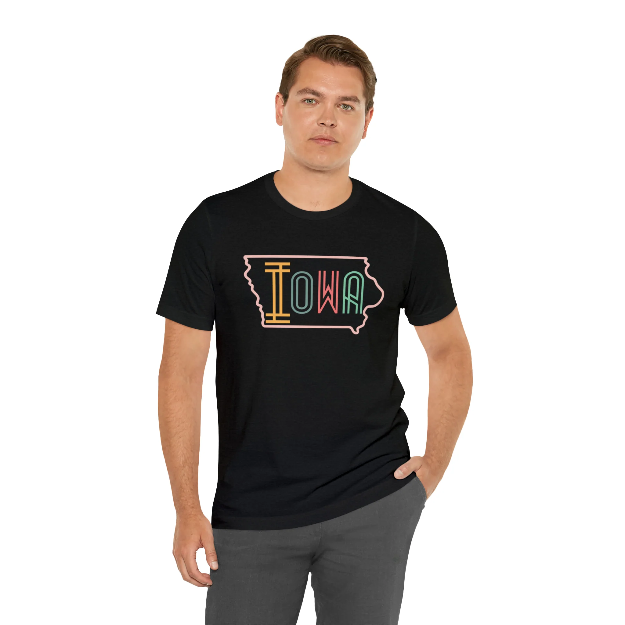 Iowa Light Unisex Jersey Short Sleeve Tee
