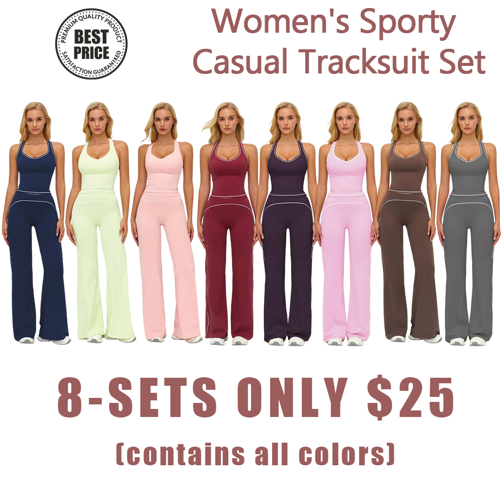 Women's Sporty Tracksuit Set