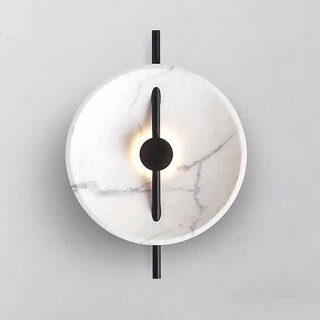 Postmodern Creative Marbling Living Room Bedroom Bedside LED Wall Lamp