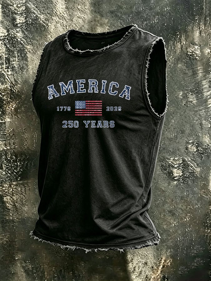 Men'S Casual Printed Vest