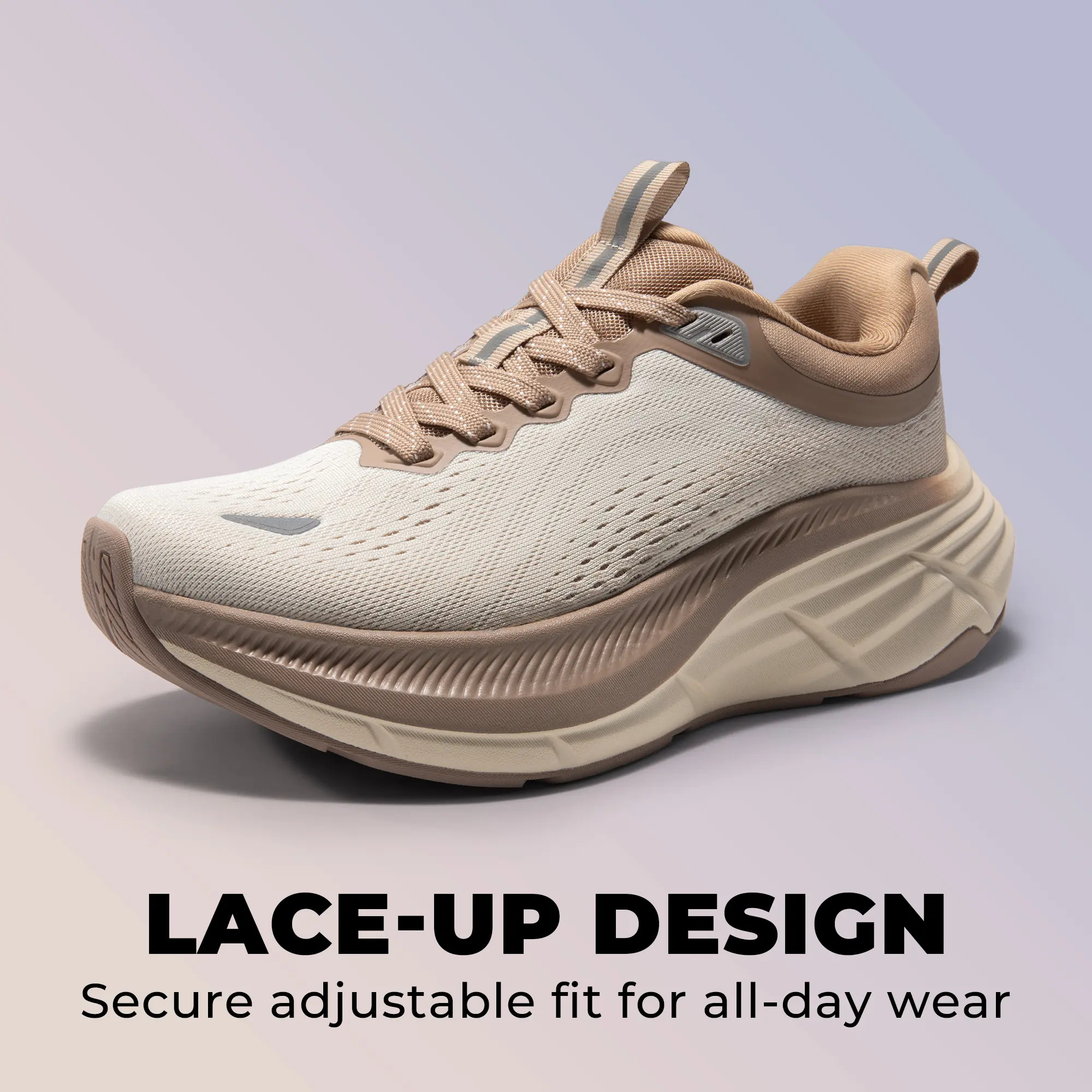 Women's Walking/Running Shoes — Cushioned Comfort, Breathable & Stylish