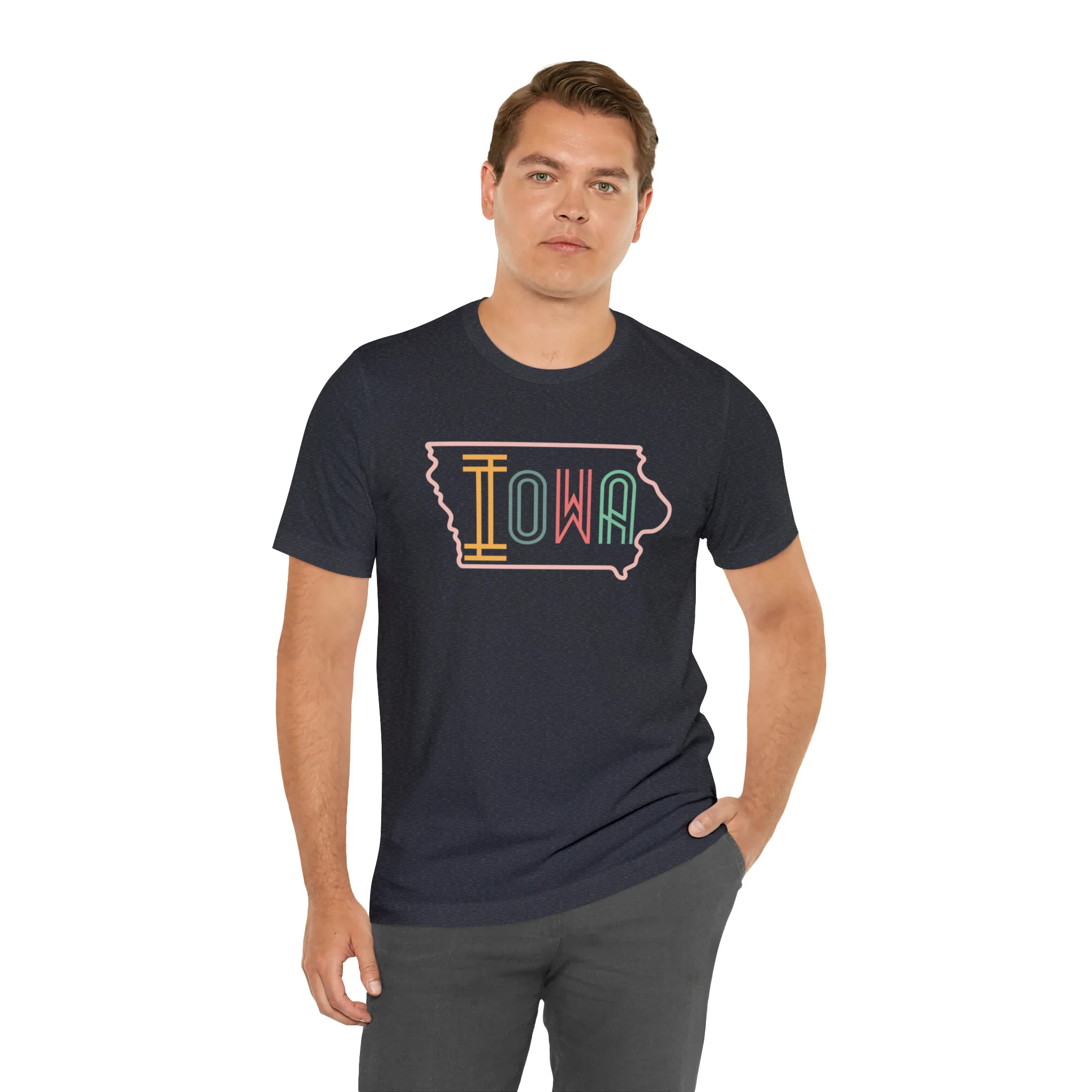 Iowa Light Unisex Jersey Short Sleeve Tee