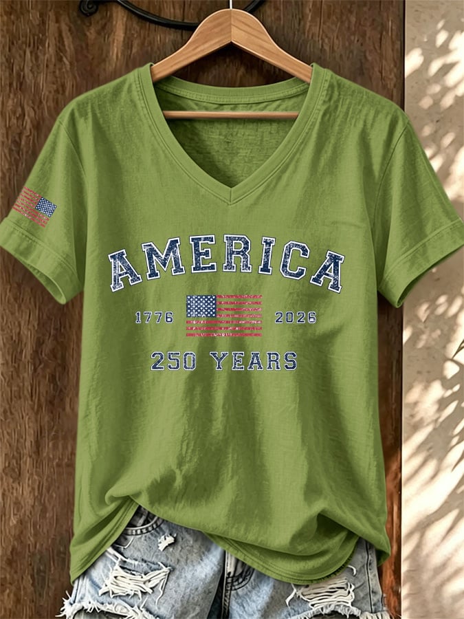 Women's Casual Print Short-Sleeve T-Shirt