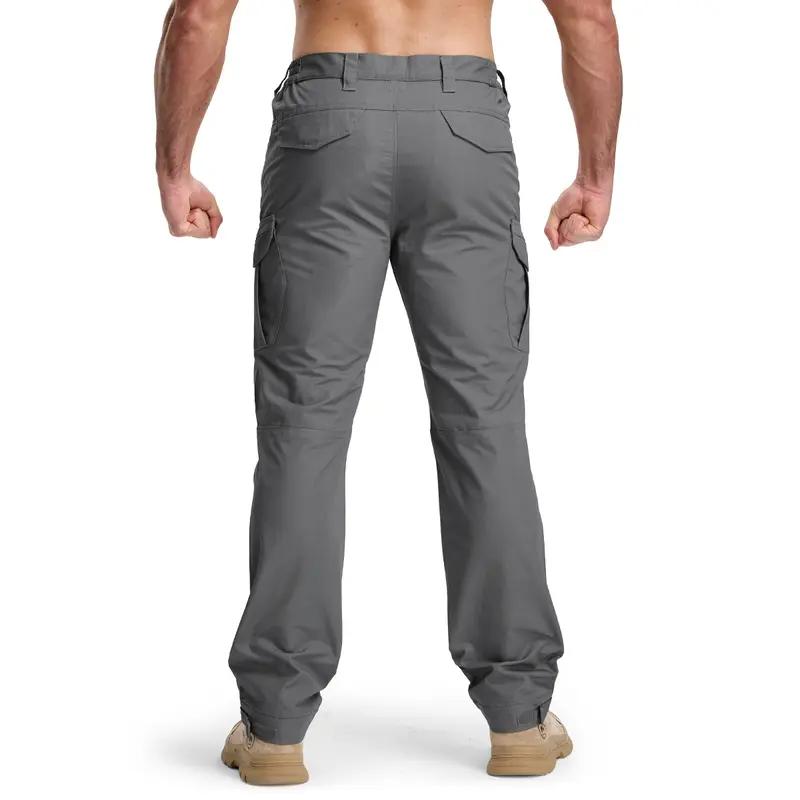 Men's Tactical Cargo Pants — Lightweight, Multi-Pocket, Water-Repellent, Ripstop