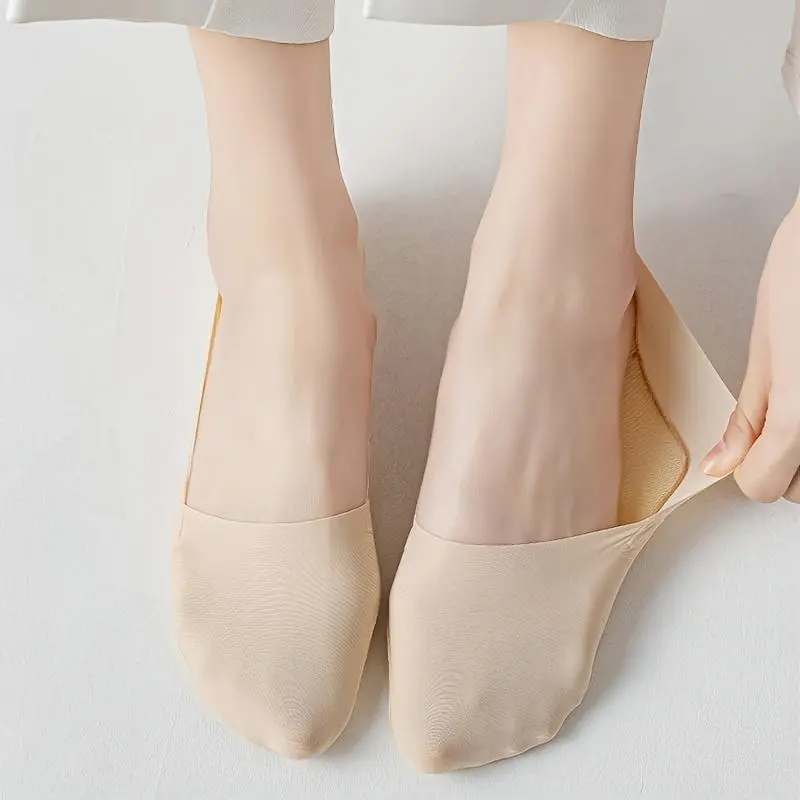 Women's No-Show Socks – Comfortable, Breathable Polyester Low-Cut Socks