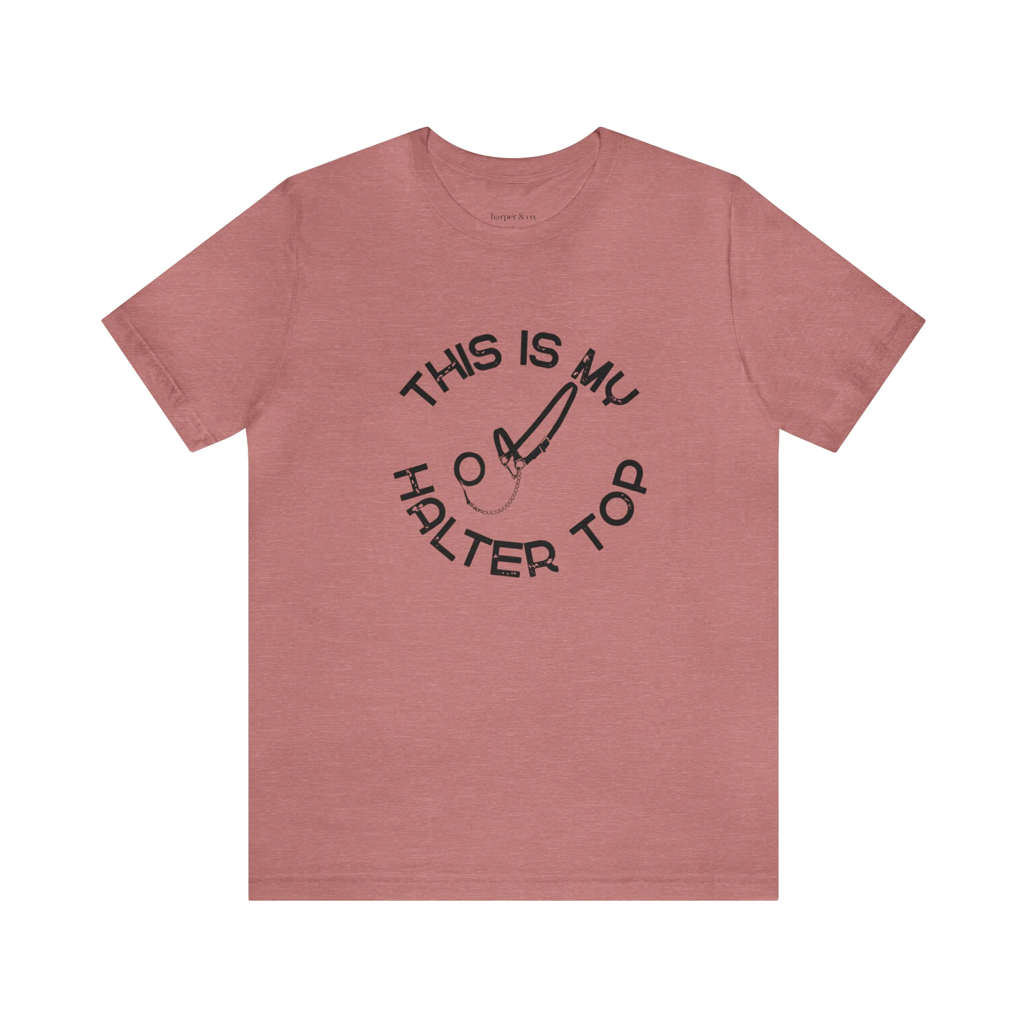 This is My Halter Top Unisex Jersey Short Sleeve Tee