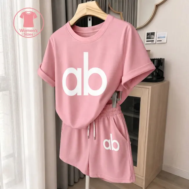 Women's Minimalist Summer Two-Piece Set