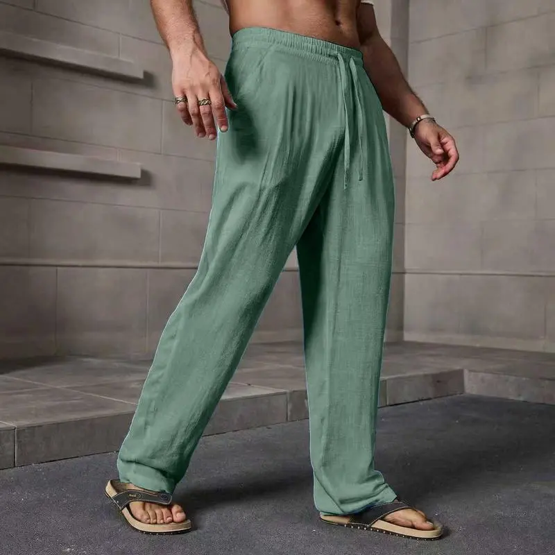 Men's Summer Casual Retro Linen Trousers