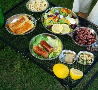 17PC Stainless Steel Dinnerware