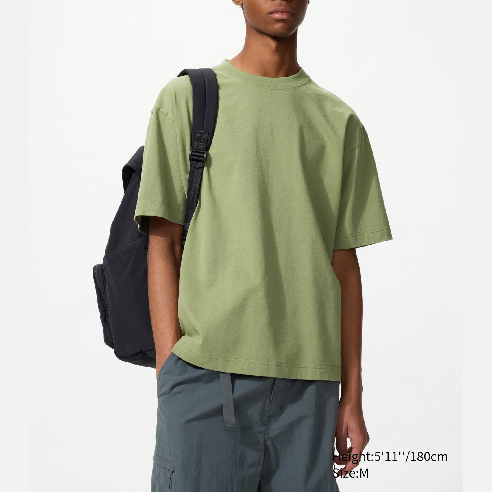 Boxy Cropped 100% Cotton T-Shirt