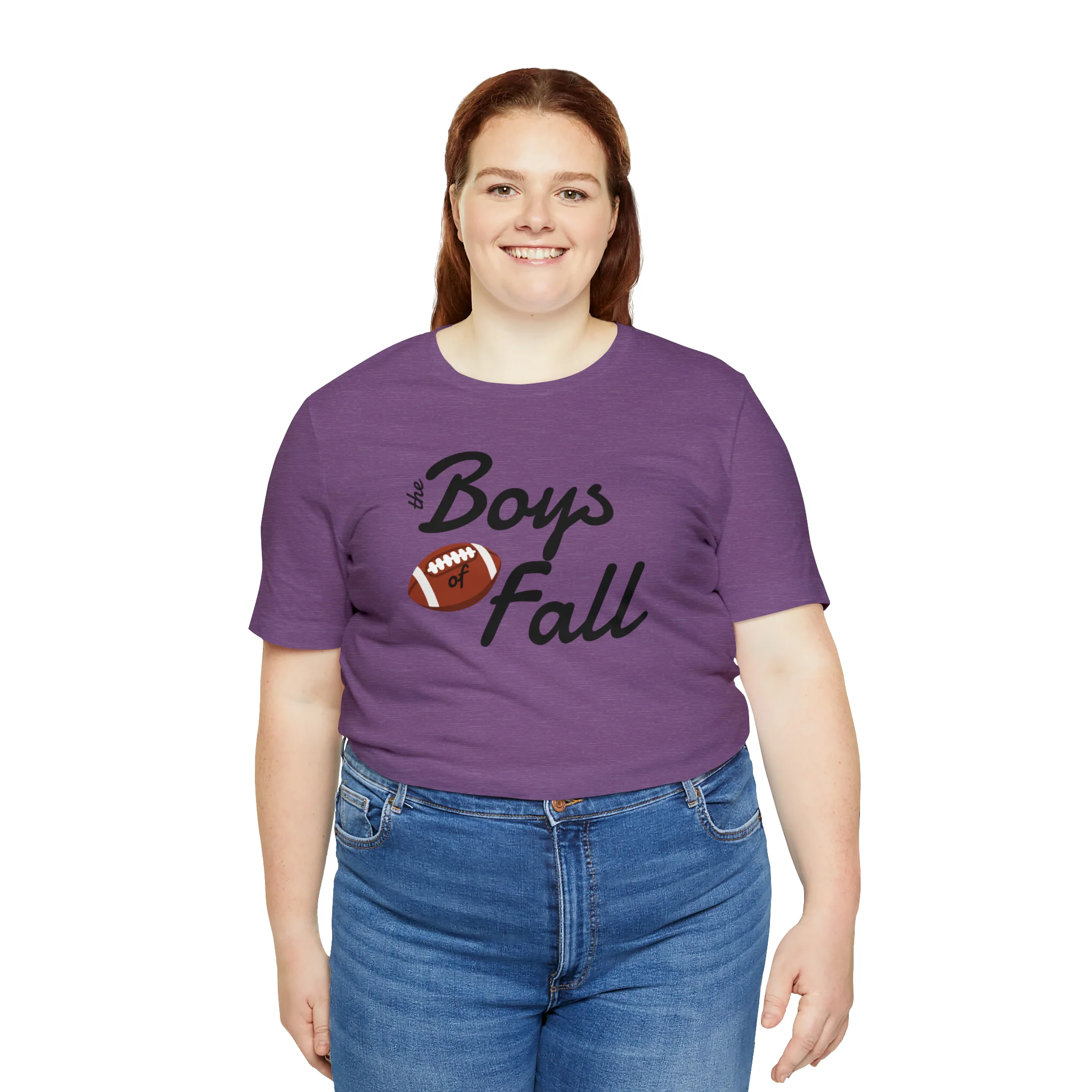 Boys of Fall Football Patch Unisex Softstyle T-Shirt
