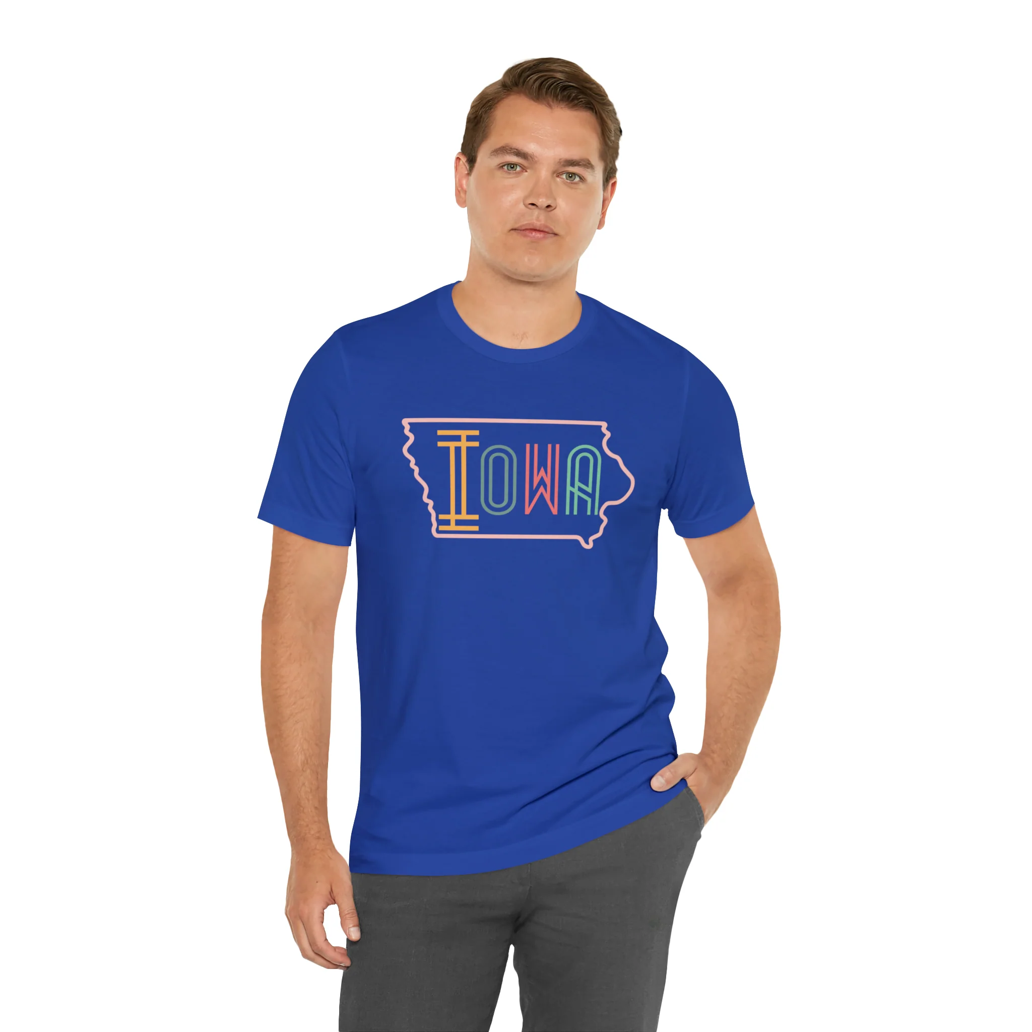 Iowa Light Unisex Jersey Short Sleeve Tee