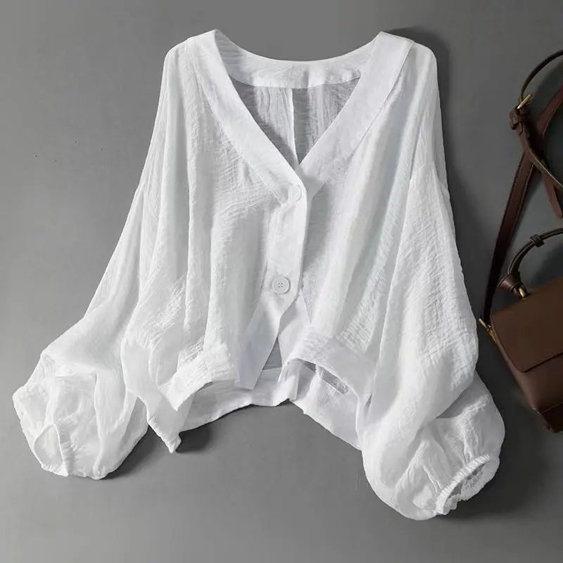 Women’s Summer Loose Lightweight Sheer Sun Protection Jacket