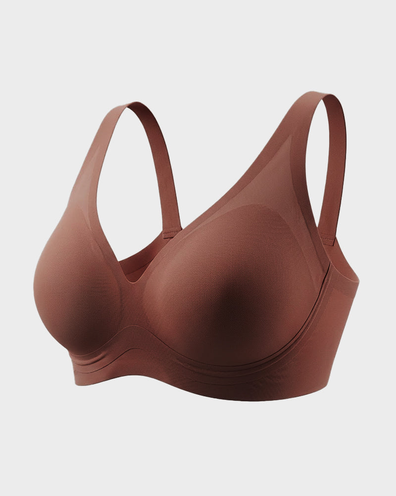Supportive Wireless Deep-V Bra