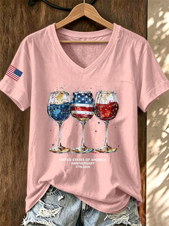 Women's Casual Print Short-Sleeve T-Shirt
