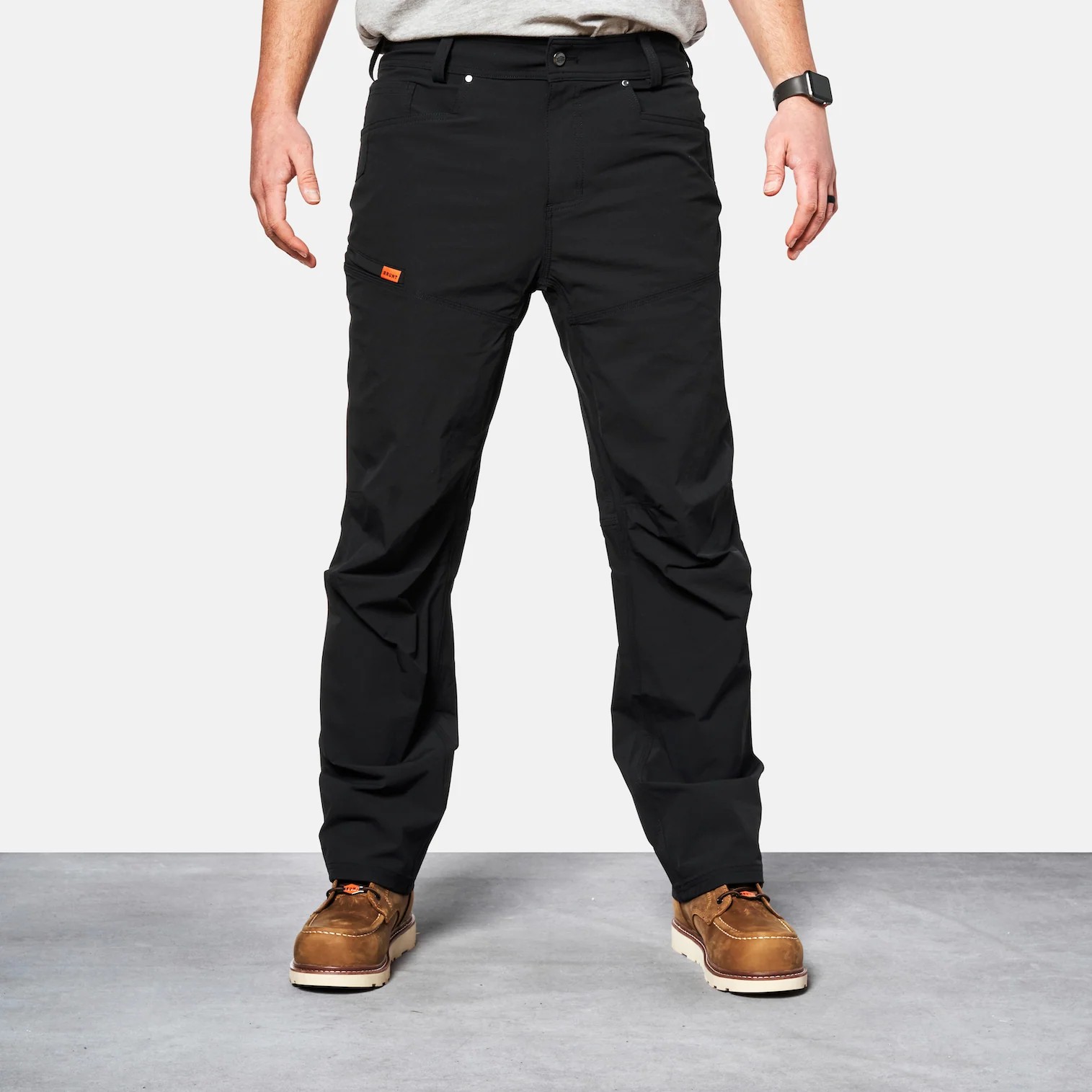 Men’s Performance Tech Work Pants – Stretch Utility Workwear Trousers