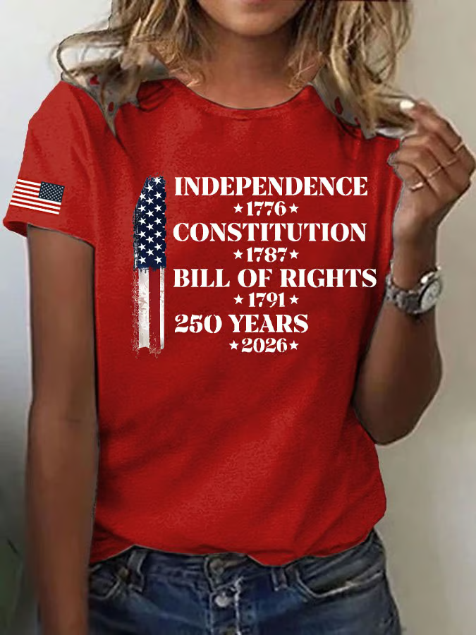 Women's America 250th Anniversary T-shirt