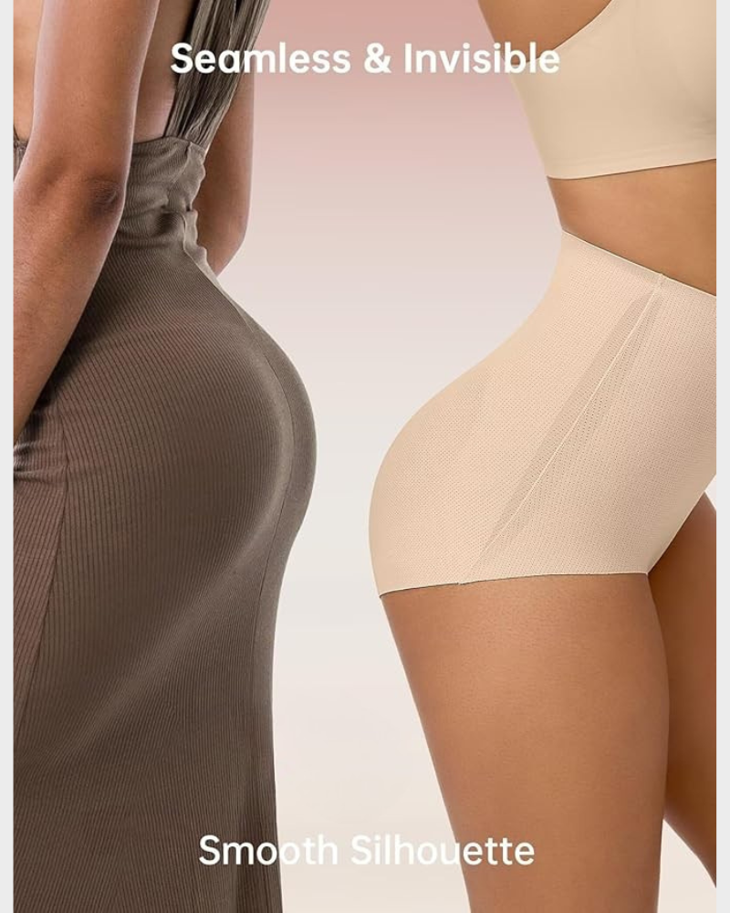 Seamless High-Waisted Tummy Control Shaping Panty (3 Pack)