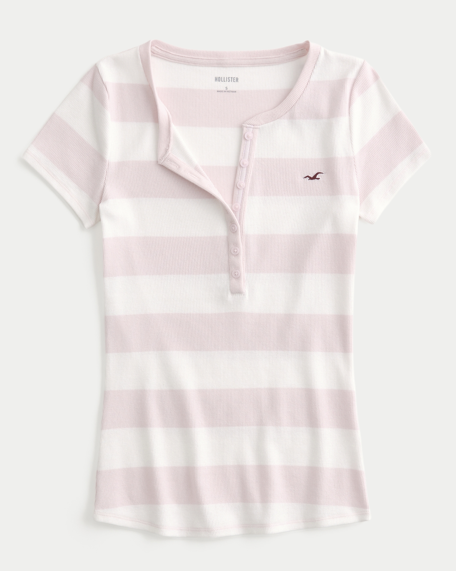 Short-Sleeve Icon Henley