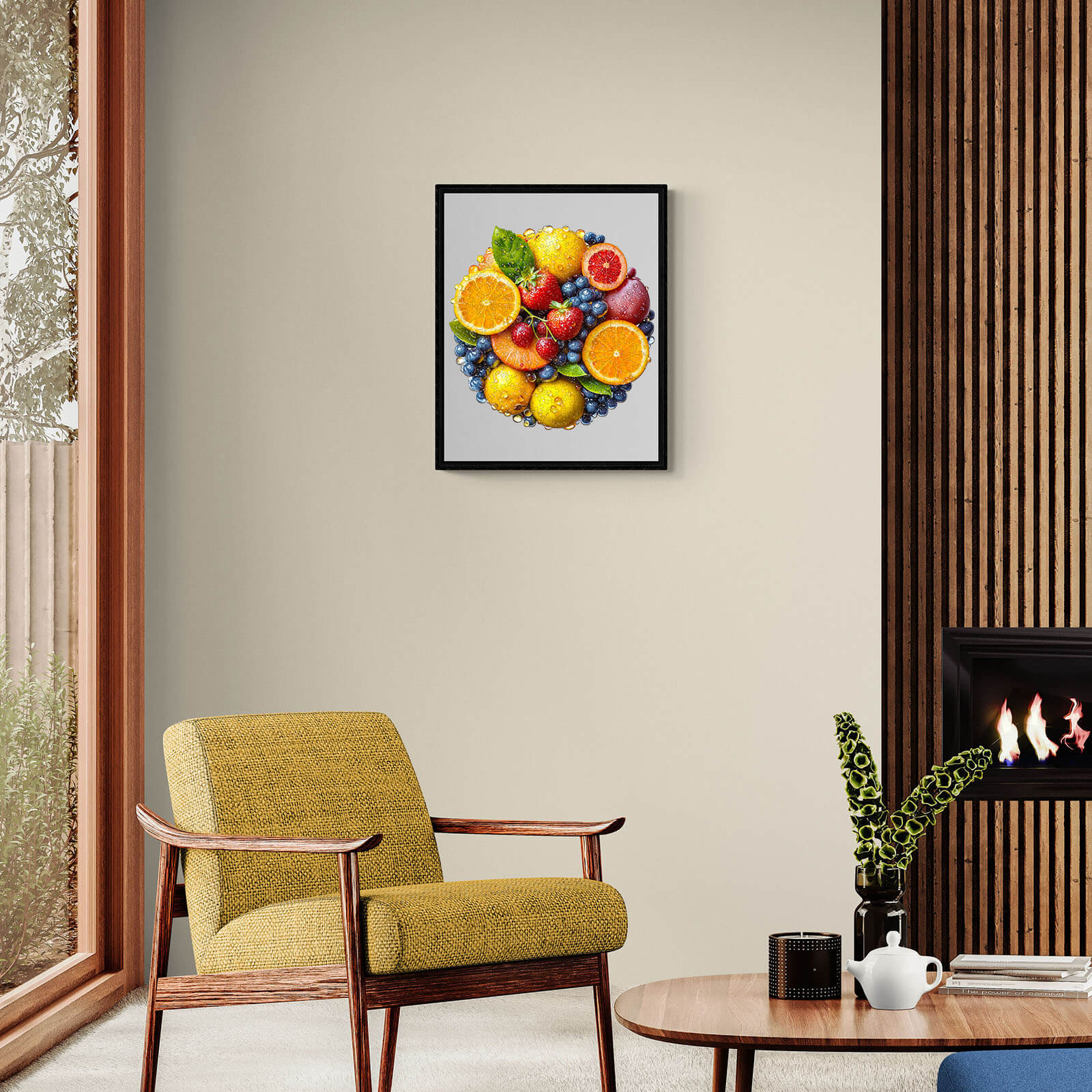 Colorful fruit Wooden Jigsaw Puzzle