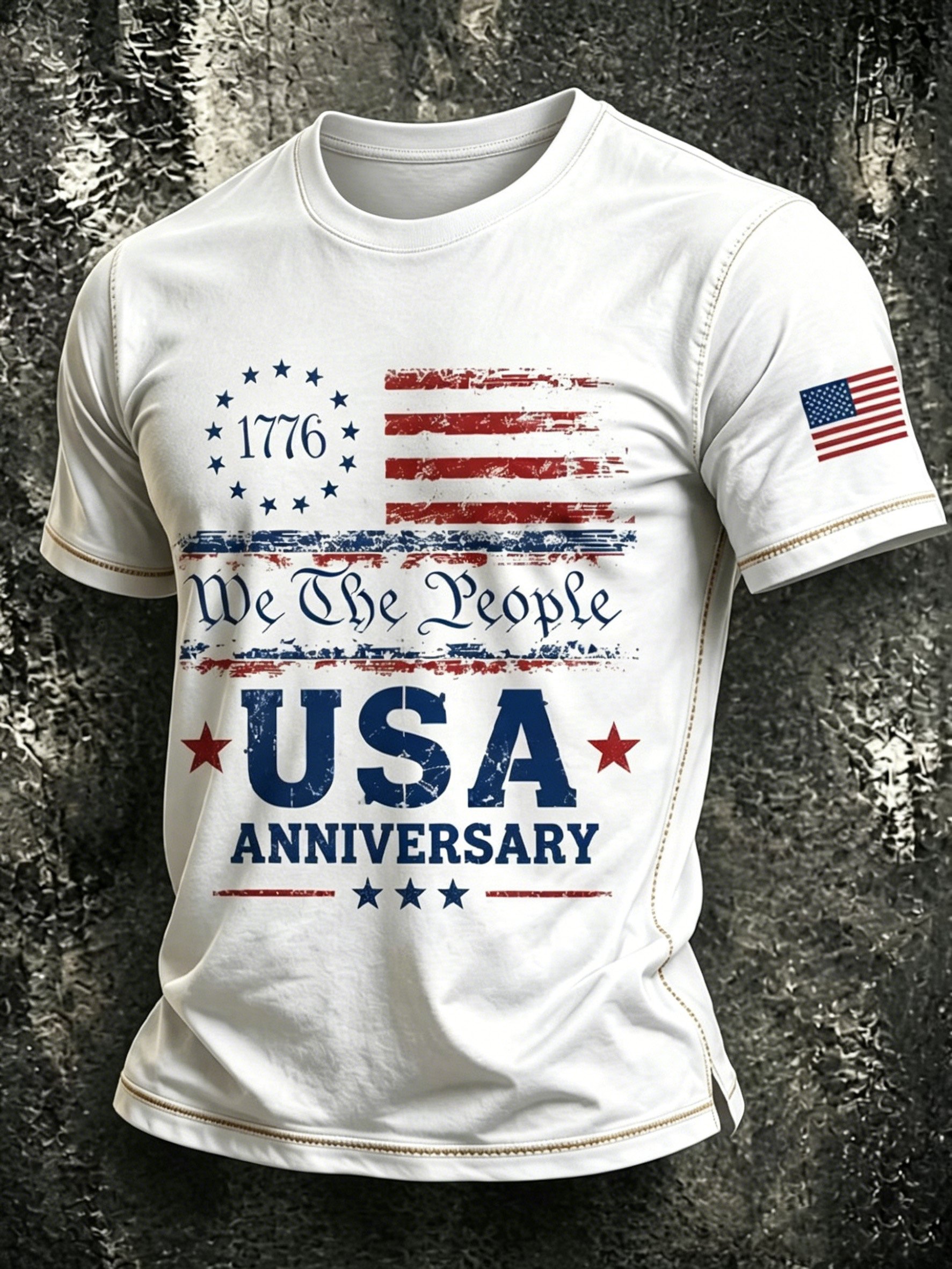 Men's 250th Anniversary Print T-Shirt