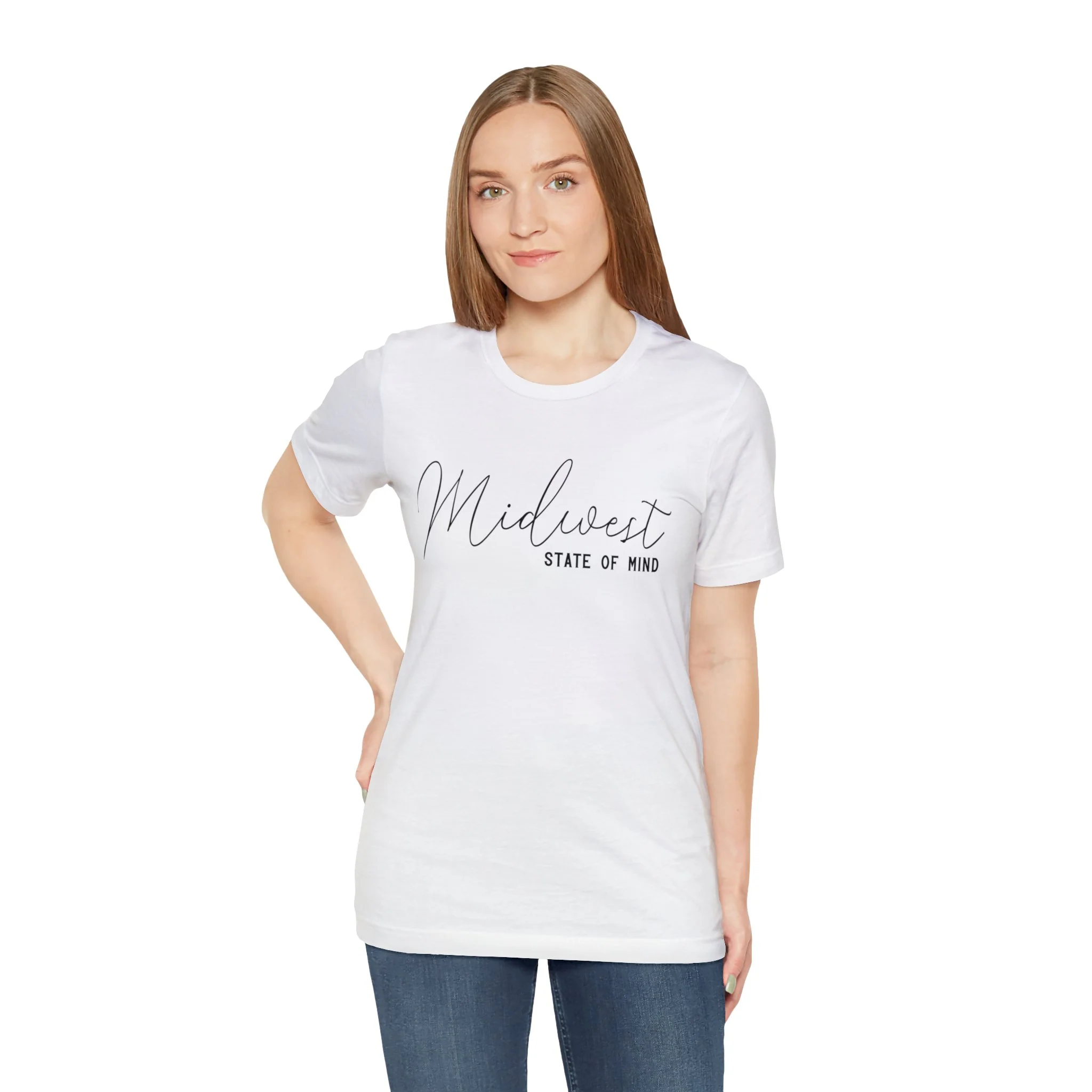 Midwest State of Mind Unisex Jersey Short Sleeve Tee