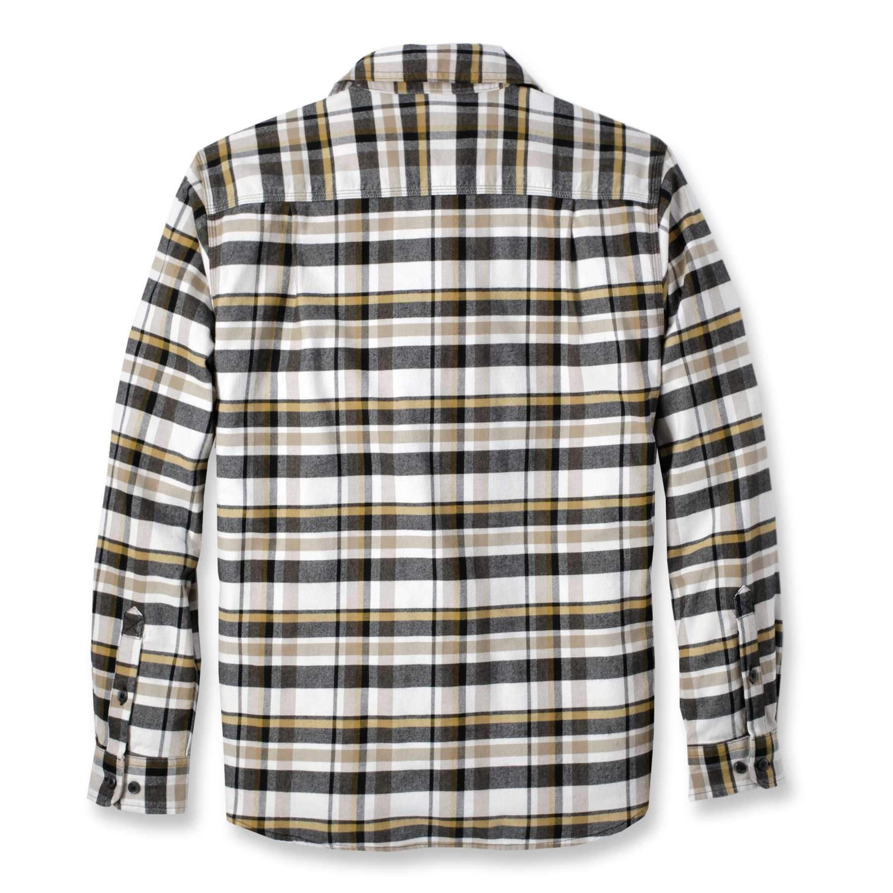 CHT Flannel Rugged Flex Relaxed Fit Midweight Long-Sleeve Plaid Shirt 106352