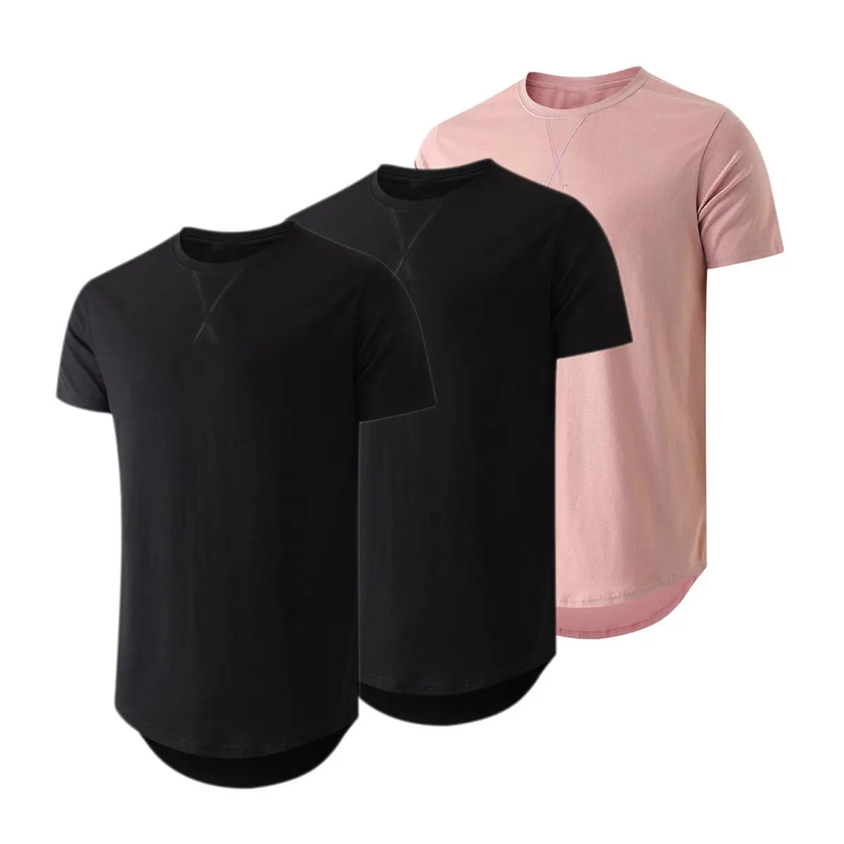 Men's Cotton Hipster Crewneck T-Shirts