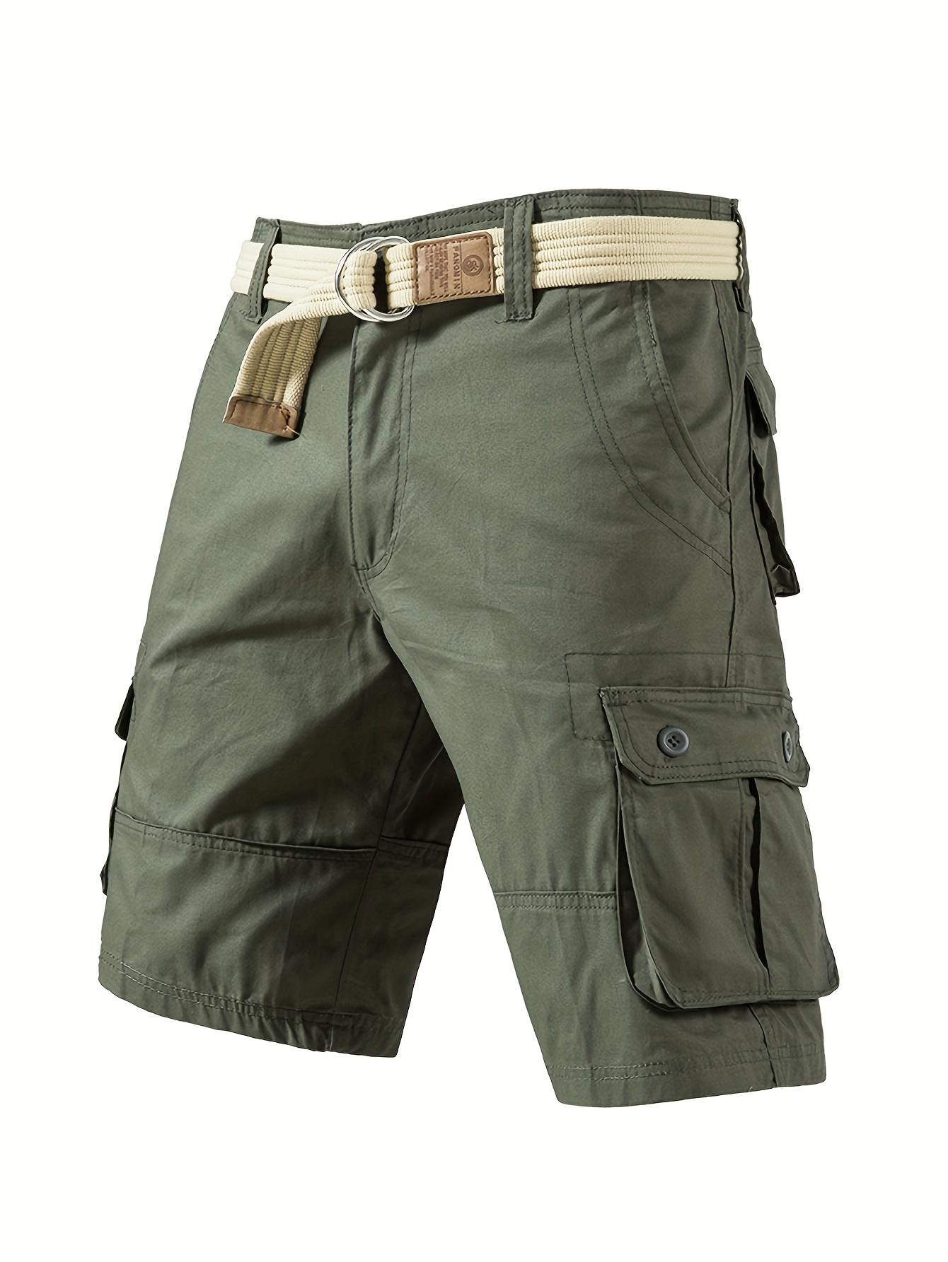 Men's Cargo Pants (6-Pack), Tactical Shorts, Multi-Pocket Shorts