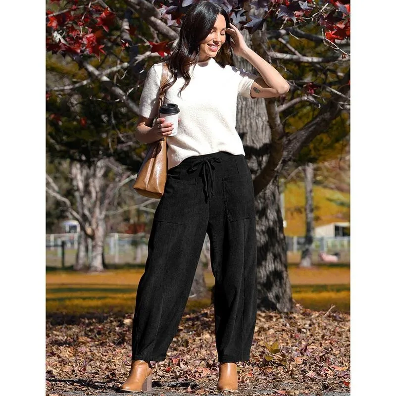 Women’s Corduroy Wide Leg Pants