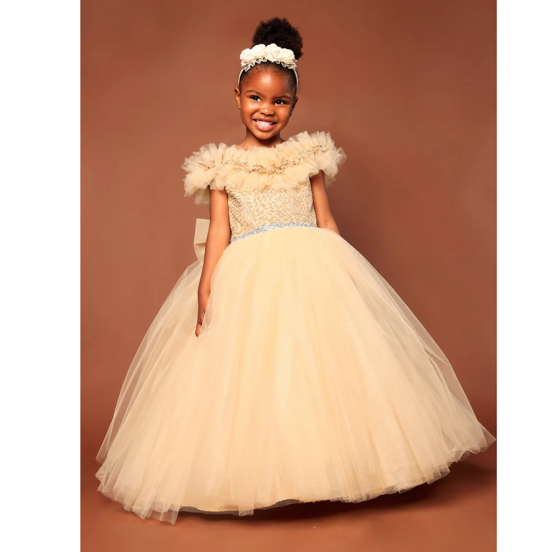 Honey Gold Cinderella Dress